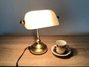 Vintage Bankerlampe-Tischlampe aus 60-70 er Jahre -TOP - Bild 1 von 6