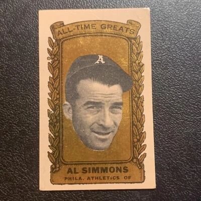 1963 Topps Bazooka All-Time Greats Al Simmons #22 HOF - Image 1 of 2