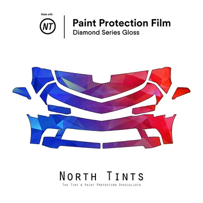 Chevrolet Camaro SS 2014-2015 película de protección de pintura precortada sujetador transparente kit PPF Foto 1 de 4