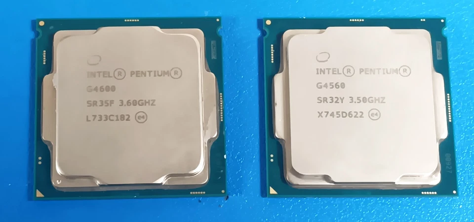 Procesadores CPU Intel Pentium G4560 y G4600 LGA 1151 Foto 1 de 1