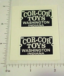 Paar Cor Cor Toys Ersatz Logo Aufkleber CC-002 - Bild 1 von 1