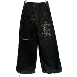 Vintage 90s JNCO Black Trog Jeans - 30", Unisex 🇺🇸 - Bild 1 von 14
