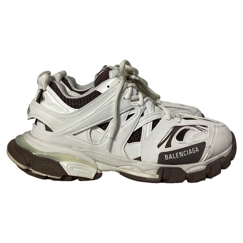 Balenciaga Track Sneakers In Poliuretano Uomo Bianco Taglia 42