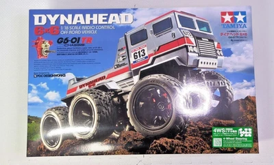 Nuova auto radiocomandata elettrica Tamiya 1/18 Dynahead 6 x 6 dal Giappone M - Immagine 1 di 4