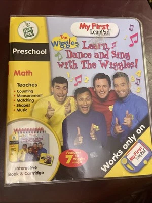 Leap Frog: The Wiggles - Preschool Math Book & Cartridge For My First LeapPad  - Image 1 of 3