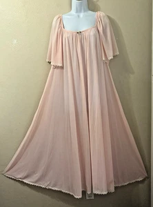 Hermoso Camisón Rosa Vintage Amanda Rich Talla L Excelente Estado - Imagen 1 de 4