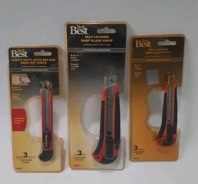 Do It Best Snap Off Knife/Cutter Lot - Image 1 of 4