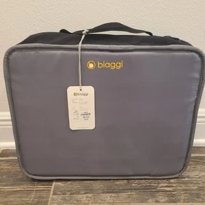 Biaggi Zipsak Fold Up Luggage 27” Black and gray with tags - Picture 1 of 13