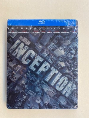 Inception Bluray Disc, 2013 Steelbook Widescreen Brand New Sealed Leonardo Movie - Image 1 of 2