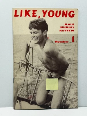 LIKE, YOUNG No 1 ~ 1967    —   Vintage 1960s Male Physique / Fitness Foto 1 de 4