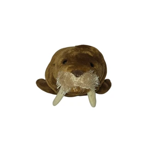 Wild Republic Walrus Plush Stuffed Animal Soft Brown Realistic Toy Tusks Sea 14" - Picture 1 of 11