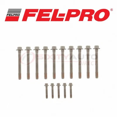 Fel-Pro Cylinder Head Bolt Set for 2004-2009 Chevrolet Silverado 1500 4.8L ra Foto 1 de 4