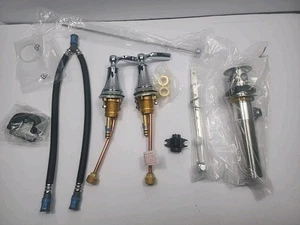Delta 3532LF-MPU Woodhurst 1.2 GPM Widespread - Chrome -Parts Only.. - Picture 1 of 5