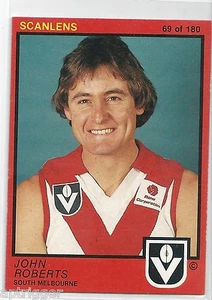 1982 Scanlens (69) John ROBERTS South Melbourne aMint. - Picture 1 of 1