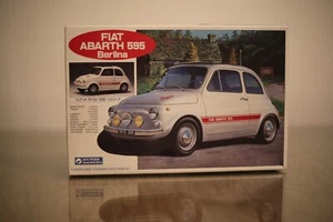 Fiat ABARTH 595 Berlina Gunze Sangyo 12 VIntage 1:24 Unbuilt Model Car Kit - Picture 1 of 6