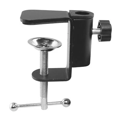 WHYHKJ Metal Desktop Fixed Cantilever Bracket C-Type Clamp Table Lamp Adjustable Univer