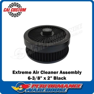 Extreme Air Cleaner Assembly 6-3/8” x 2”, Black Filter Element, Performance - Bild 1 von 5