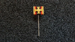 (S1-147) Cruz de Honor de la Bundeswehr oro pinza de orden en miniatura en aguja larga - Imagen 1 de 3