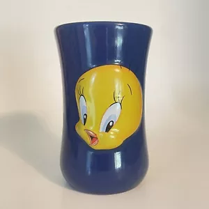 Looney Tunes 3D Tweety Bird Blue & Yellow Coffee Mug Cup Xpres 2000 - Picture 1 of 6