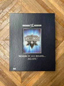 WWE Silvervision Wrestlemania XX Limited Edition DVD Collector Box Set 3354/6000 - Picture 1 of 8