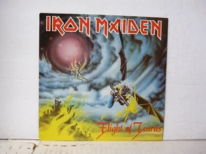 PLAYS NM IRON MAIDEN – "Flight Of Icarus" PICTURE SLEEVE FROM 1983 1ST UK PRESS - Foto 1 di 4