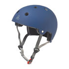 Triple Eight Brainsaver Rubber Helmet Brain Svr Skate/bike Lg-xl Blu-rbr