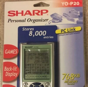 Sharp Personal Organizer NOS Schedule Games Address Book English Spanish YO-P20 - Photo 1 sur 4