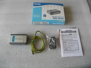 D-Link DSL-200 ADSL Modem Compact High Speed Internet Access With USB Cable Ok - Picture 1 of 1