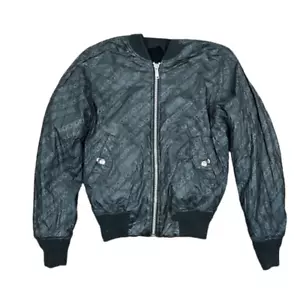 Adidas by Alexander Wang Reversible Bomber Jacket Sherpa Fleece Black Size XXS - Picture 1 of 12