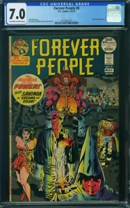FOREVER PEOPLE # 8 Awesome JACK KIRBY! NICE! CGC VF7.0 4223642014 - Picture 1 of 1