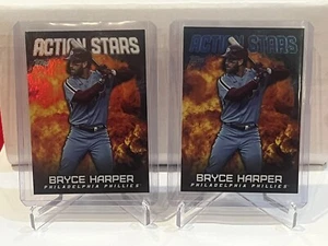 Bryce Harper 2023 Topps Update Action Stars White And Blue Variations #AS-16 - Picture 1 of 2