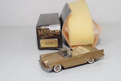 B7 1:43 BROOKLIN BRK 41 BRK41 CHRYSLER 300E 300 E CONVERTIBILE 1959 MET. GOLD... - Immagine 1 di 4