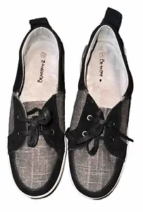 Bearpaw Wilde Walking Shoes Slip On Waterproof Black Gray Women’s 11 US EU 42 - Picture 1 of 10