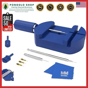 All-in-One Watch Band Link Pin Remover with Spring Pusher & Steel Punch Tools - Picture 1 of 9