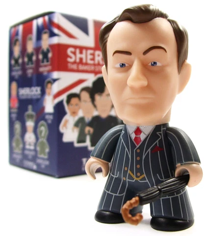 Titans SHERLOCK The Baker Street Collection MYCROFT 1/40 CHASE 3" Vinyl Figure Cover