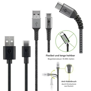 HighSpeed USB C Ladekabel Schnellladekabel 3A Datenkabel für Samsung Galaxy - Bild 1 von 36