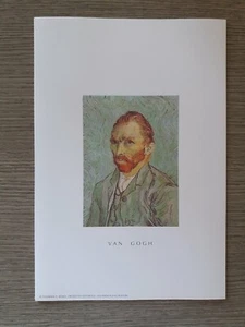 8 Stampe Van Gogh, Gauguin, Modigliani, Renoir, Picasso, Matisse. 33 x 22,5 cm - Foto 1 di 8