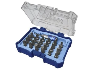 Faithfull UK Quick Change 25pc Bit Set: Slotted Hex Torx Phillips Pozidriver Bit - Picture 1 of 2