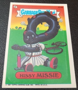1987 Garbage Pail Kids Original Series 10 (GPK-OS10) #404b Hissy Missie - Picture 1 of 2