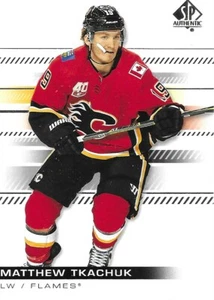 19-20 2019-20 SP Authentic Matthew Tkachuk #74-Panthers-Flames - Picture 1 of 1