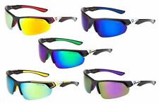 Khan Polarized Premium Men's Half Frame Baseball Cycling Water Sports Sunglasses