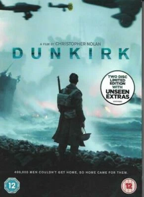 Dunkirk DVD Action & Adventure (2017) Tom Hardy Quality Guaranteed Amazing Value - Image 1 of 4