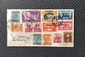1938 Cover- Manila To New York Clipper Service - 08/03/38 - Picture 1 of 4
