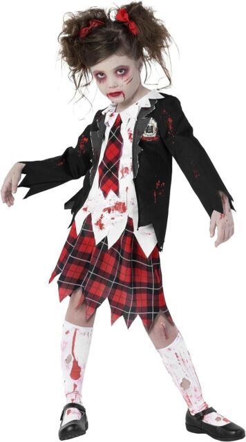 Fantasia de Halloween Infantil Menino Zumbi 2 a 12 (GG 11 a 12