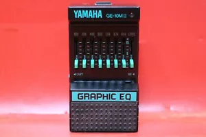 USED Yamaha GE-10M II 2 Graphic Equalizer Effects Pedal 7 Band EQ U1228 210708 - Picture 1 of 12