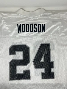 Vintage Charles Woodson Oakland Raiders Reebok NFL Jersey (3XL) - Picture 1 of 8