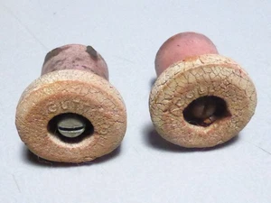 vintage HANDLEBAR END PLUGS Bouchon de guidon - Picture 1 of 7