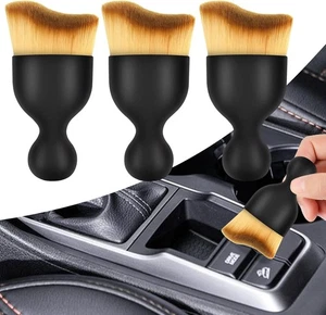 Cepillo de limpieza interior de coche de 3 piezas, suave para polvo automotriz... - Imagen 1 de 7