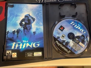 The Thing (PS2, 2002) Manual & Game Only – Tested & Working – Generic Case - Picture 1 of 2