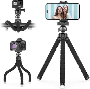 Handy Stativ Pro Flexibler Ständer mit Funkfernbedienung für Kamera GoPro - Bild 1 von 5